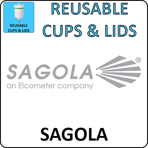 Sagola Reusable Cups and Lids - Total Finishing Supplies