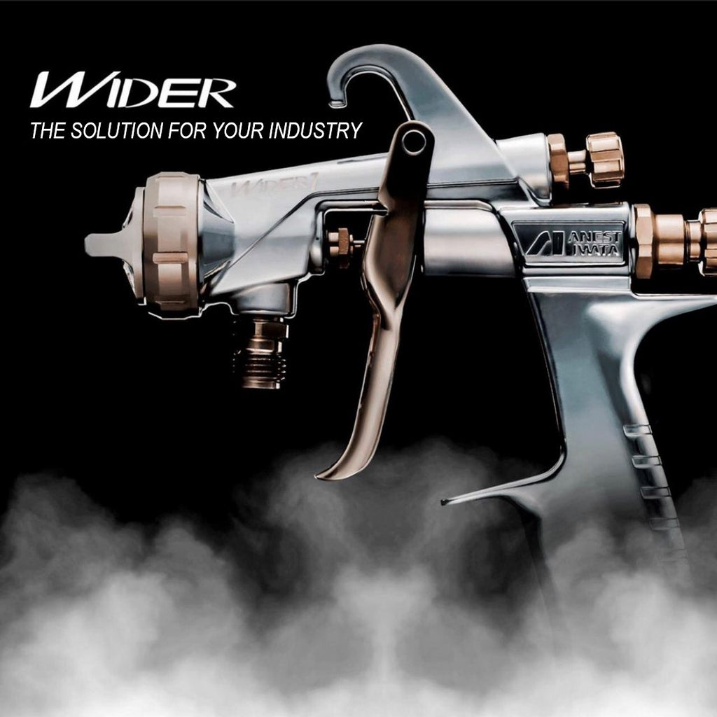 Anest Iwata WIDER Series Pressure Spray Guns - Total Finishing Supplies