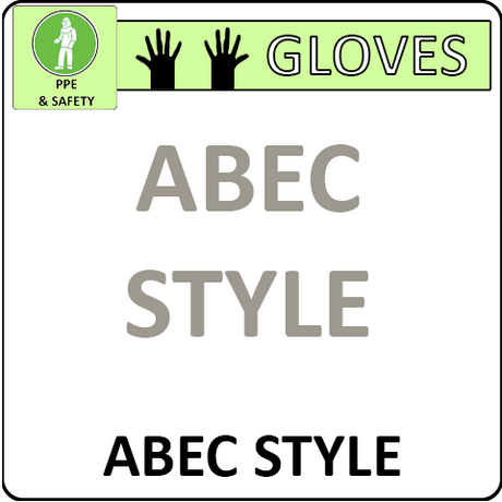 Pirate Brand Abec Style Personal Protective Equipment Gloves