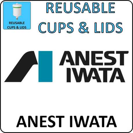 Anest Iwata Reusable Cups and Lids