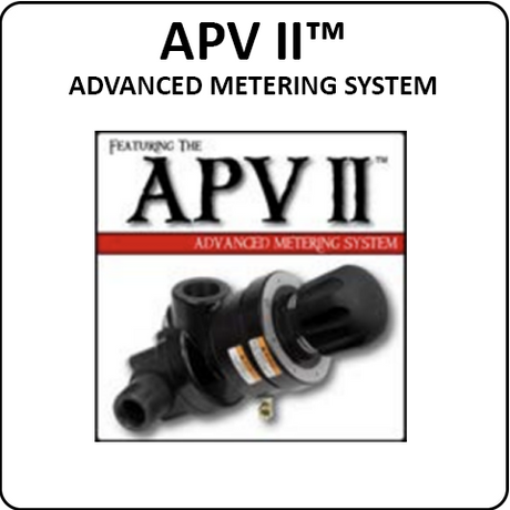 Pirate Brand Products with the APV II™ Metering System