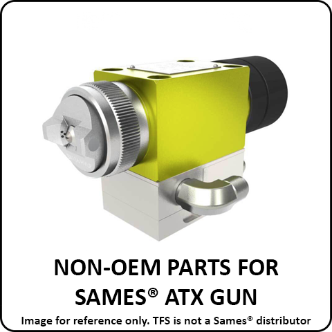 Non-OEM Parts for Sames® ATX Automatic Airmix® Spray Gun - Total Finishing Supplies