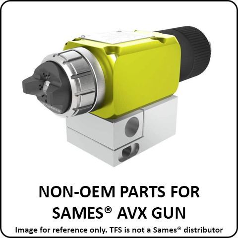 Non-OEM Parts for Sames® AVX Automatic Airmix® Spray Gun - Total Finishing Supplies