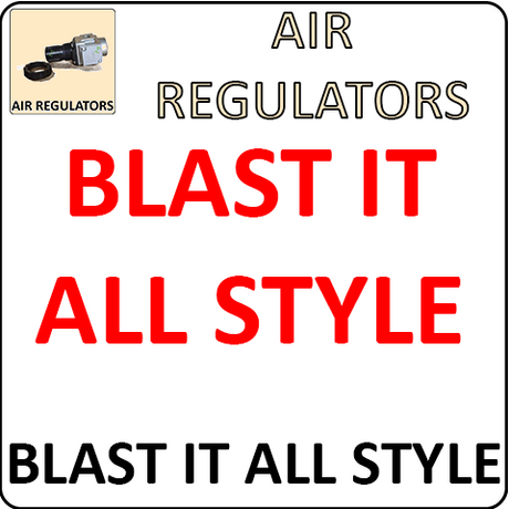 Pirate Brand Blast It All Style Air Regulators