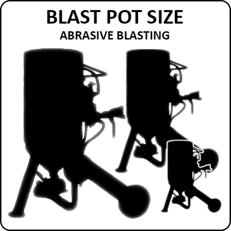 Pirate Brand Blast Pot Size Options