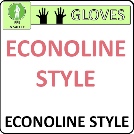 Pirate Brand Econoline Style Personal Protective Equipment Gloves