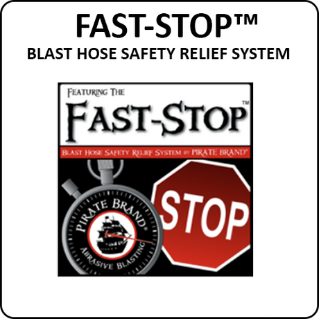 Pirate Brand Products with the Fast-Stop™ Feature