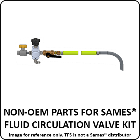 Non-OEM Parts For Sames® Fluid Circulation Valve Kit