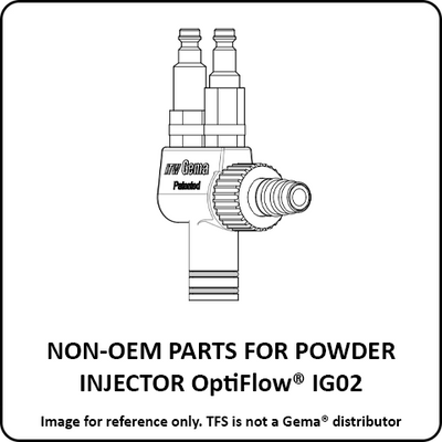 Non-OEM Parts For Gema® Powder Injector OptiFlow® IG02