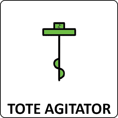 Tote Agitator - Total Finishing Supplies