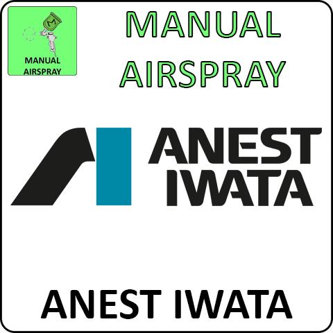 Anest Iwata Airspray Manual Guns