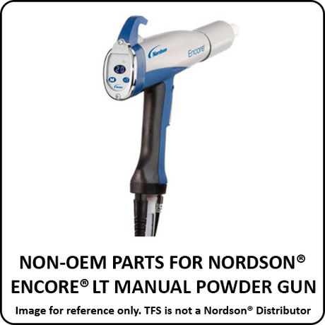 Non-OEM Parts For Nordson® Encore® LT Manual Powder Spray Gun