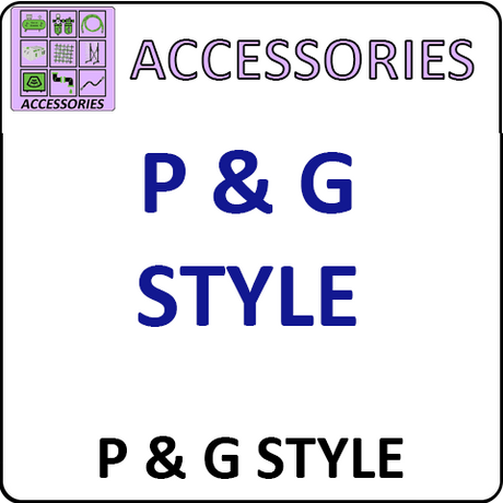 Pirate Brand P & G Style Style Accessories