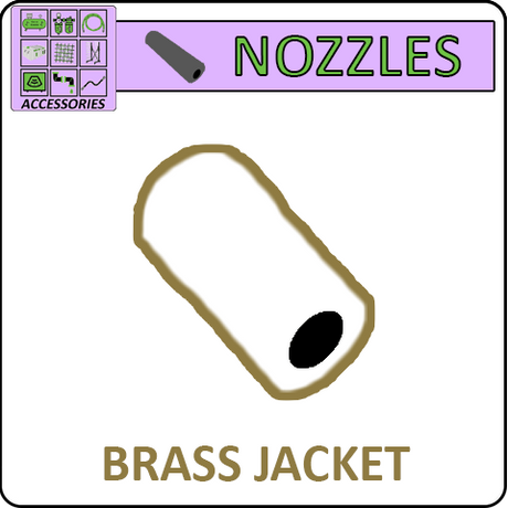 Pirate Brand Brass Jacket Nozzles