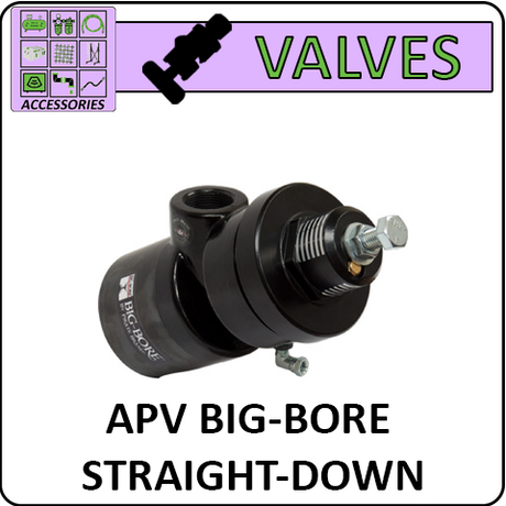 Pirate Brand Valves - APV Big-Bore Straight-Down