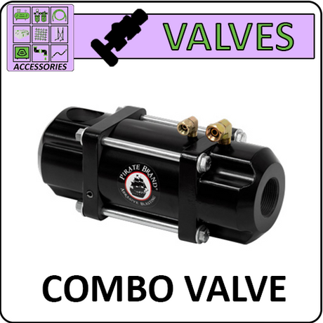 Pirate Brand Valves - Combination Valve