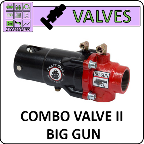 Pirate Brand Valves - Combination Valve II Big Gun