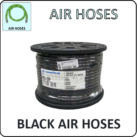 Pirate Brand Black Air Hoses