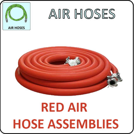 Pirate Brand Red Air Hose Assemblies