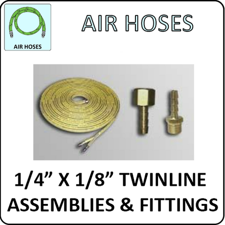 Pirate Brand 1/4" x 1/8" Twinline Assemblies and Fittings