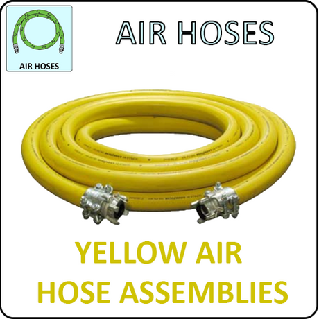 Pirate Brand Yellow Air Hose Assemblies
