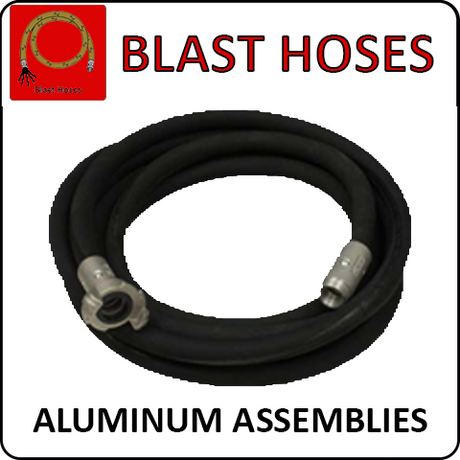 Pirate Brand Blast Hoses - Black Aluminum Assembly