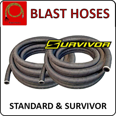 Pirate Brand Blast Hoses - Black (Standard and Survivor)