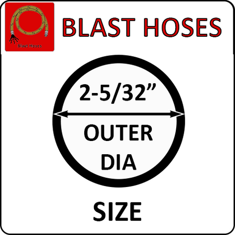 Pirate Brand Blast Hoses - 2-5/32" OD