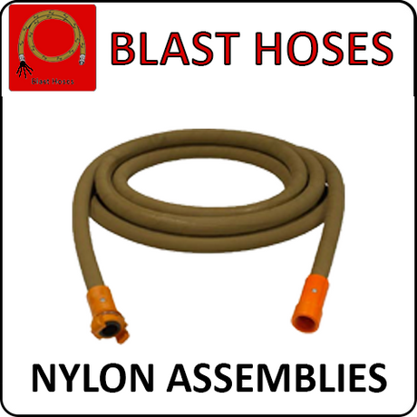 Pirate Brand Blast Hoses - Tan Nylon Assembly