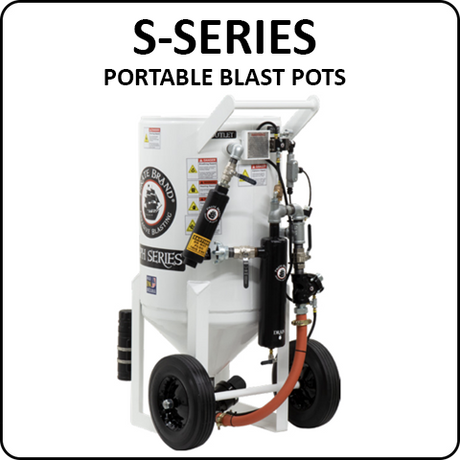 Pirate Brand Portable S-Series Blast Pots
