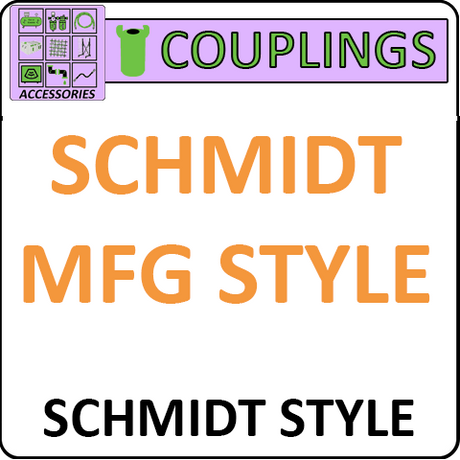 Pirate Brand Schmidt Manufacturing Style Couplings