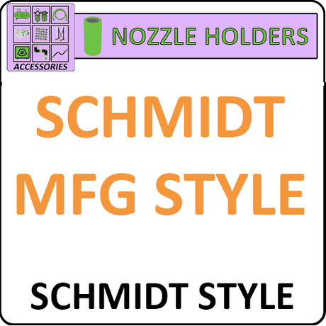 Pirate Brand Schmidt Manufacturing Style Nozzle Holders