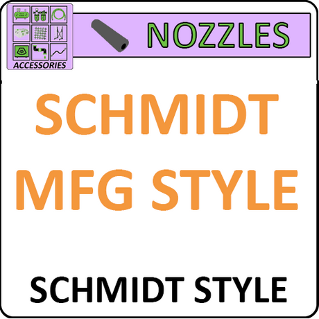 Pirate Brand Schmidt Style Nozzles