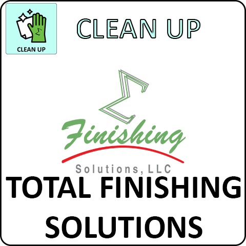 Total Finishing Solutions Clean Up - Total Finishing Supplies