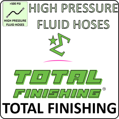 Total Finishing High Pressure Fluid Hoses