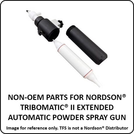 Non-OEM Parts For Nordson® Tribomatic® II Extended Automatic Powder Spray Gun
