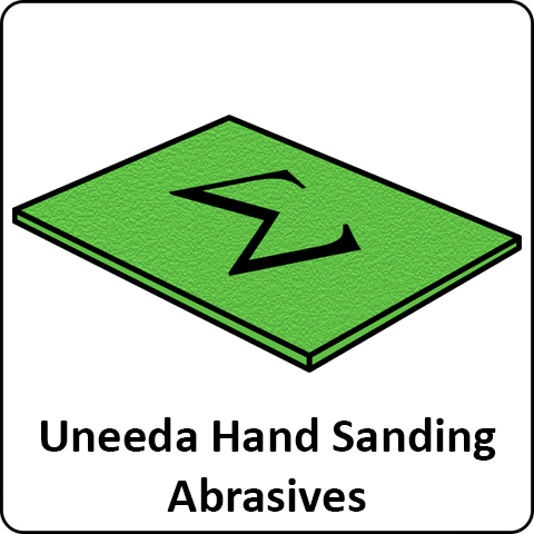 Uneeda Hand Sanding Abrasive - Total Finishing Supplies