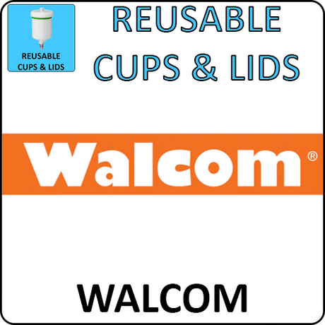 Walcom Reusable Cups and Lids