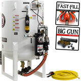 Pirate Brand, S-Series - 20 CU FT., SINGLE OUTLET, STANDARD MODEL - Blast Pot, Stationary, Pressure HOLD System, Pneumatic Controls