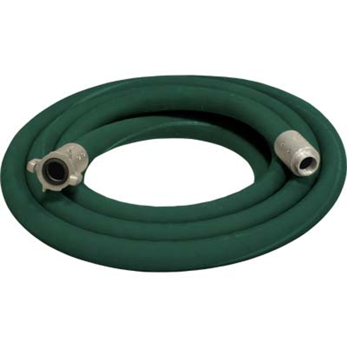 Pirate Brand - 1-1/2" Blast Hose Assembly, Green, BIG GUN Full Flow w/ Aluminum Couplings