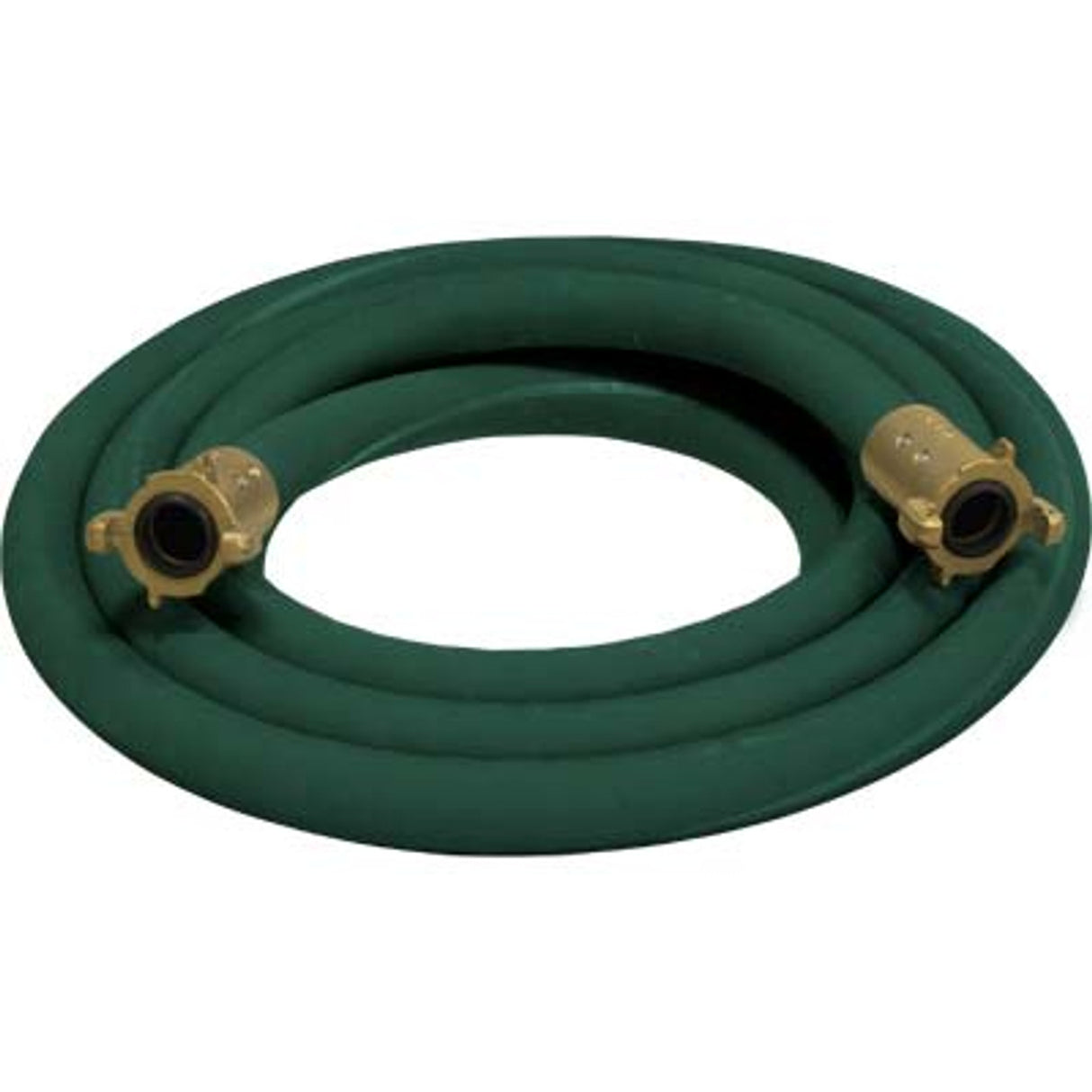 Pirate Brand - 1-1/2" Blast Hose Extension Assembly, Green, BIG GUN Full Flow w/ Brass Couplings