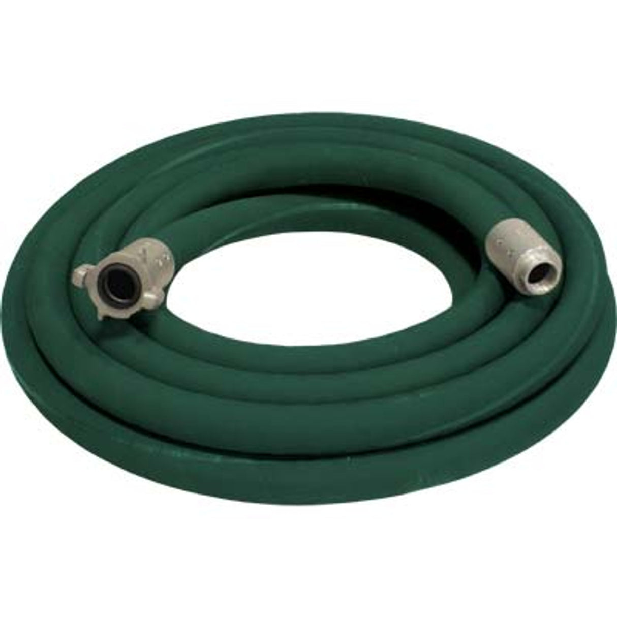Pirate Brand - 1-1/2" Blast Hose Assembly, Green, BIG GUN Full Flow w/ Aluminum Couplings