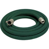 Pirate Brand - 1-1/2" Blast Hose Assembly, Green, BIG GUN Full Flow w/ Aluminum Couplings