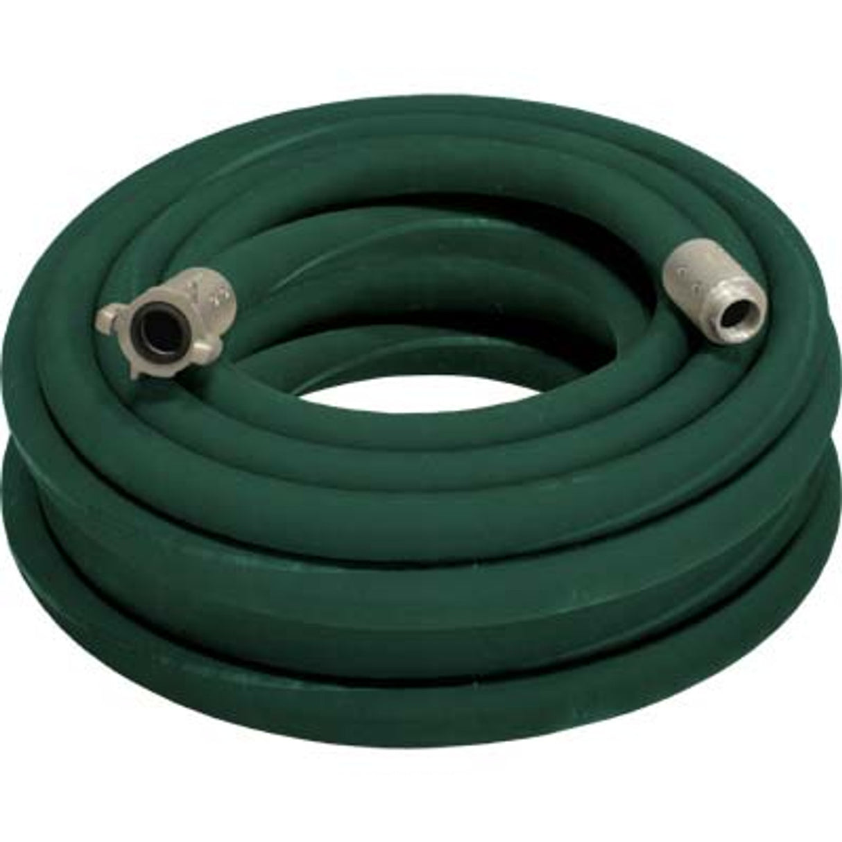 Pirate Brand - 1-1/2" Blast Hose Assembly, Green, BIG GUN Full Flow w/ Aluminum Couplings