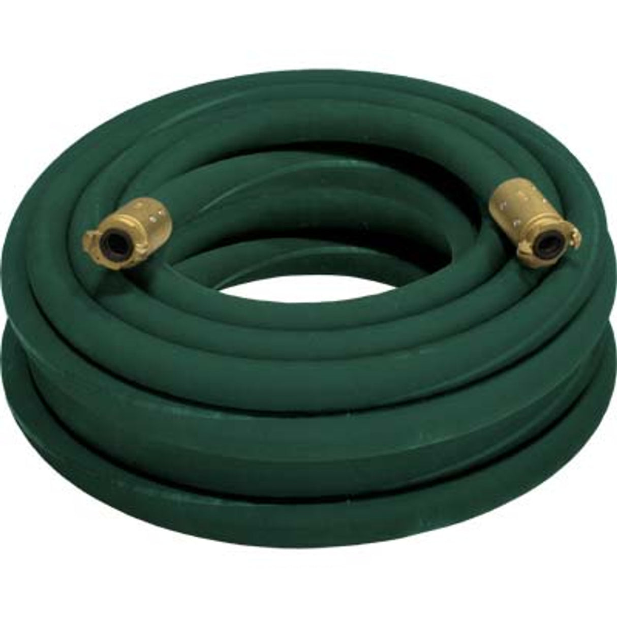 Pirate Brand - 1-1/2" Blast Hose Extension Assembly, Green w/ Brass Couplings
