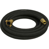 Pirate Brand - 1-1/4" Blast Hose Assembly, BIG GUN Full Flow w/ Brass Couplings