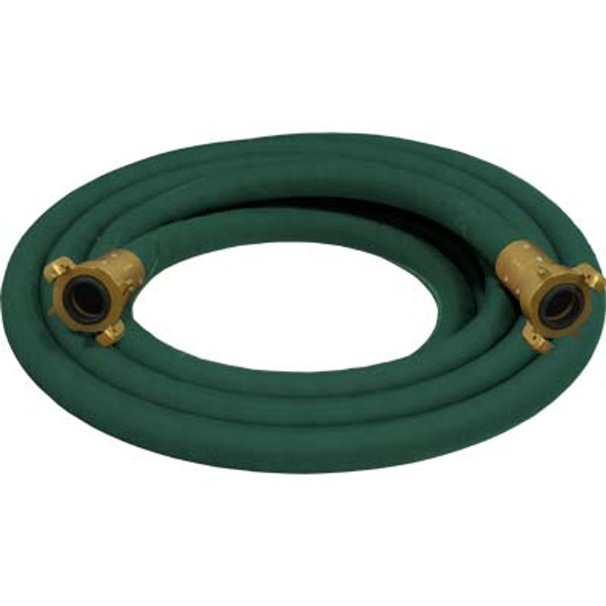 Pirate Brand - 1-1/4" Blast Hose Extension Assembly, Green, BIG GUN Full Flow w/ Brass Couplings