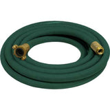 Pirate Brand - 1-1/4" Blast Hose Assembly, Green, BIG GUN Full Flow w/ Brass Couplings