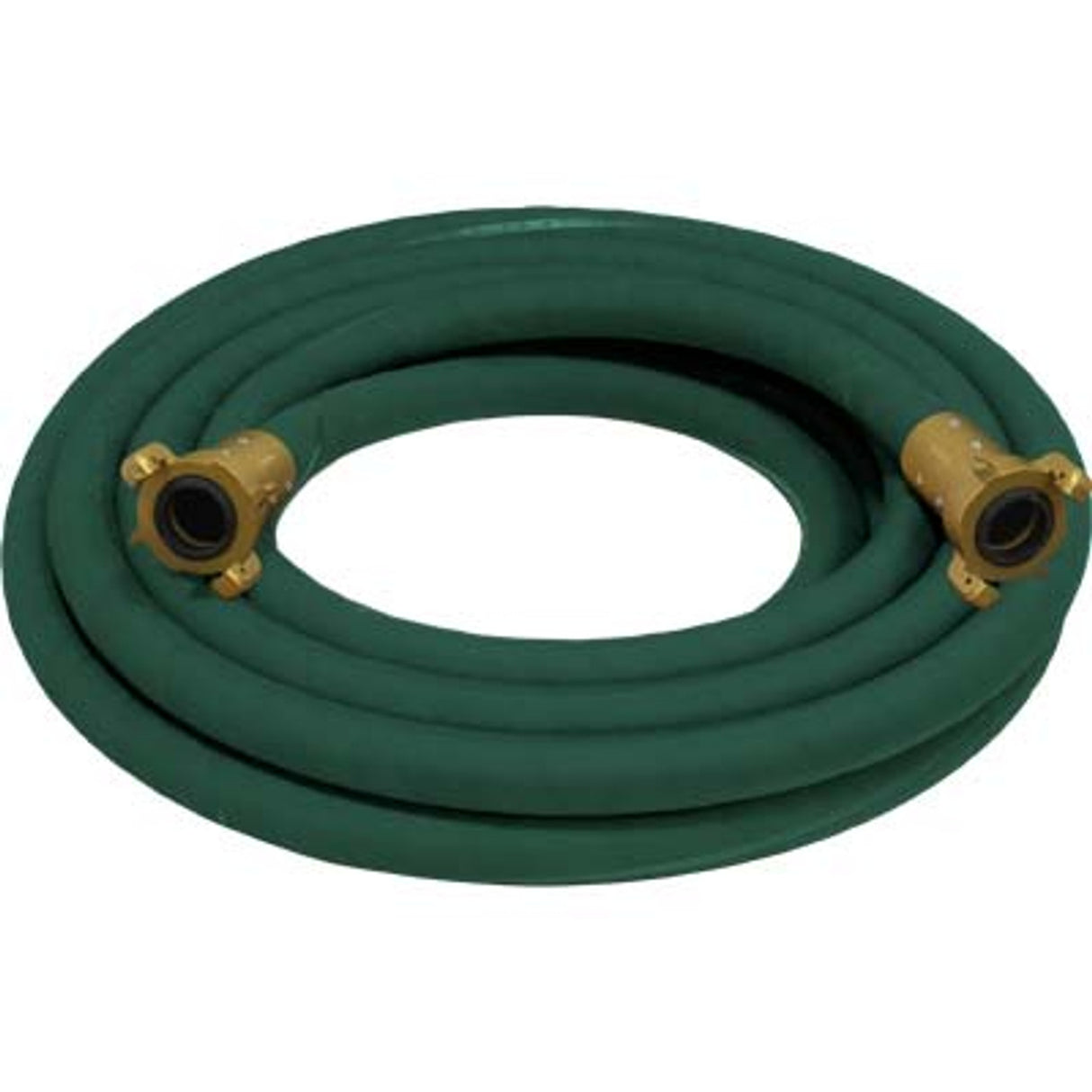 Pirate Brand - 1-1/4" Blast Hose Extension Assembly, Green, BIG GUN Full Flow w/ Brass Couplings
