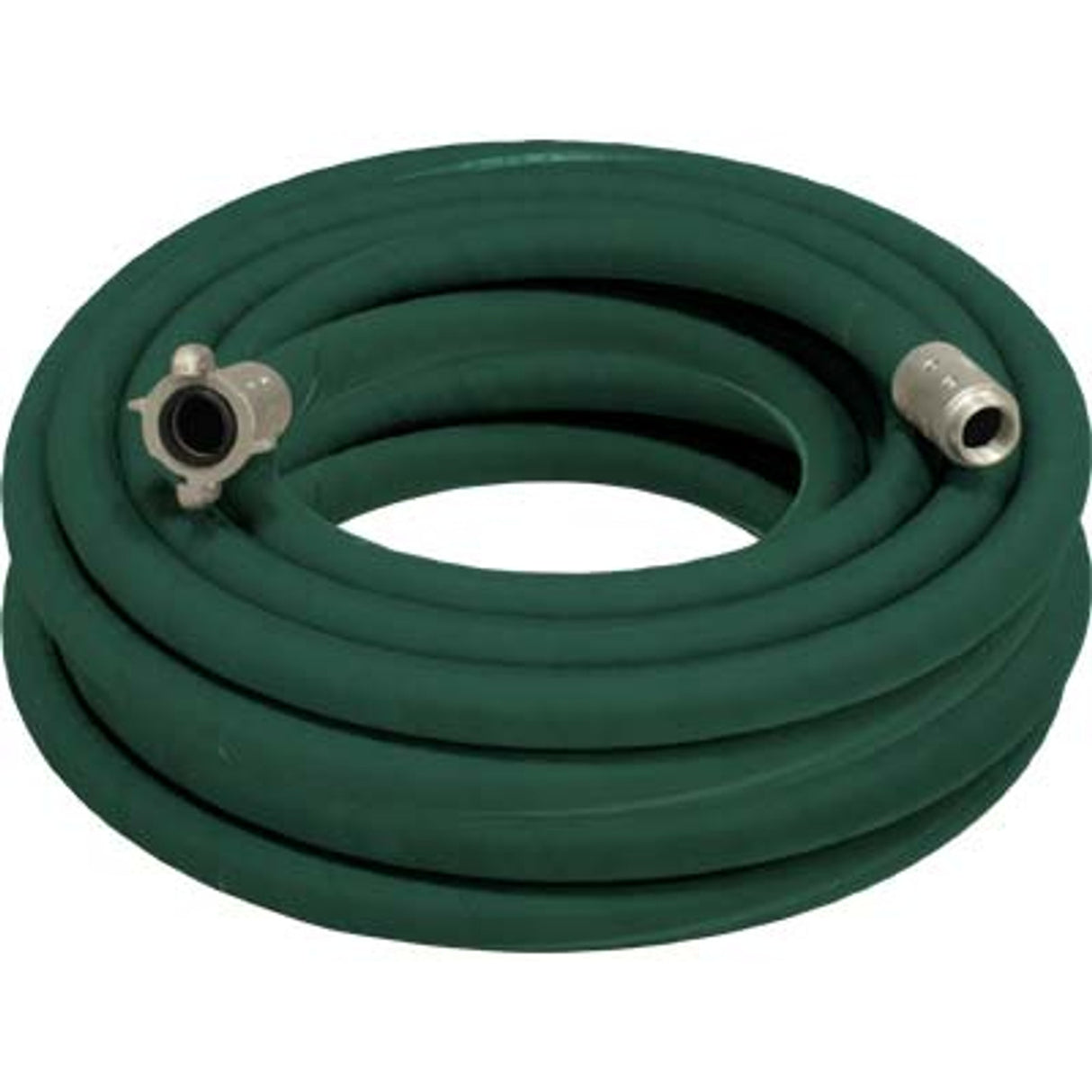 Pirate Brand - 1-1/4" Blast Hose Assembly, Green, BIG GUN Full Flow w/ Aluminum Couplings